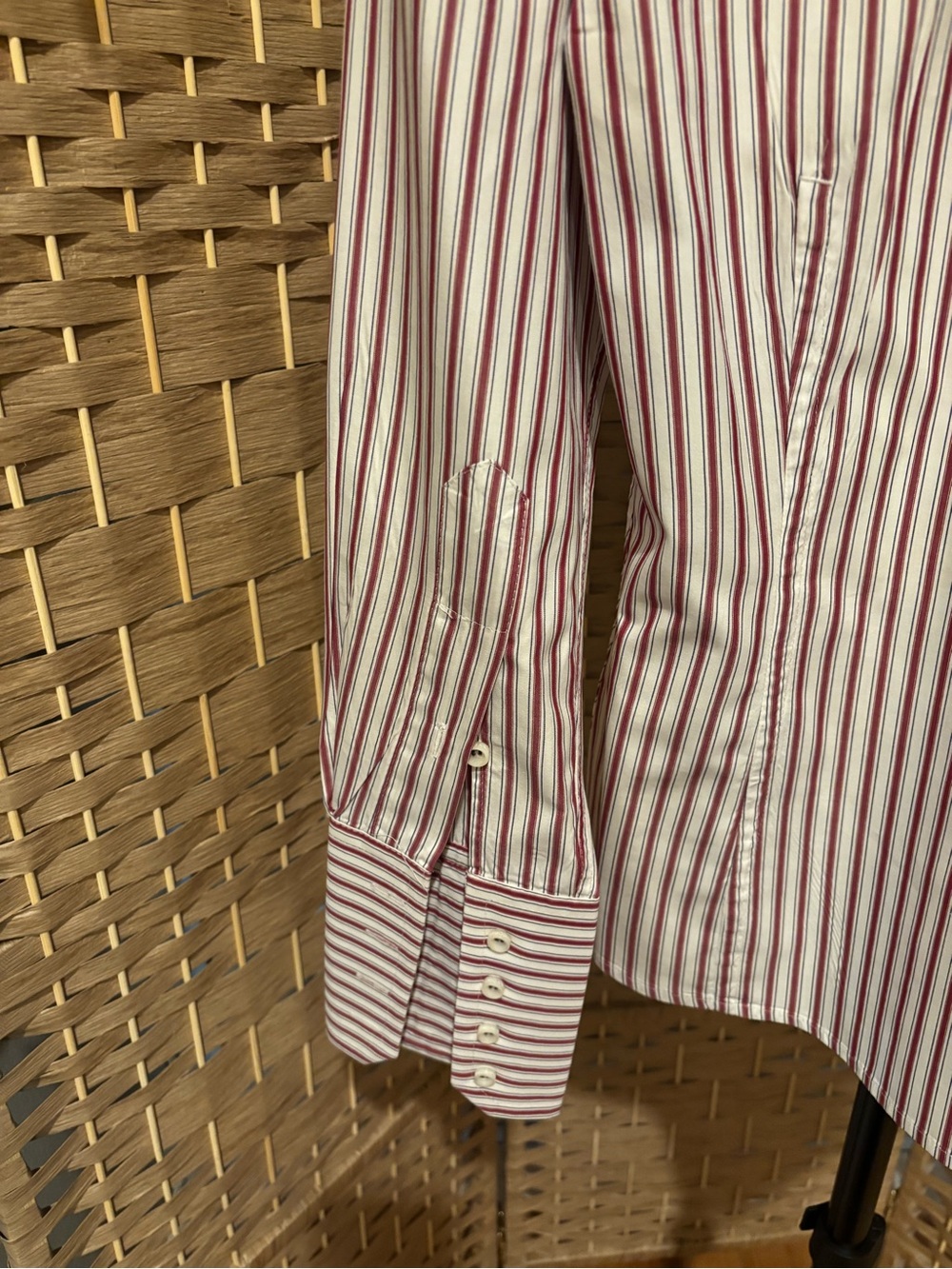 Vintage DSQUARED2 Red and White Striped Shirt - Picture 6 of 9